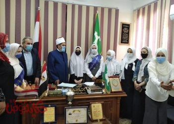 تهنئة  لإدرة العاشر من رمضان للتعليم الازهرى لما لهم من دور بارز في الأنشطة والمسابقات