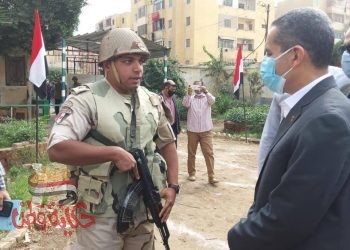 محافظ الغربية  في جولة صباحية يتفقد ٢٦ مقر انتخابي في ٦ مدن وأحياء.