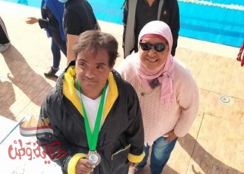 الاتحاد الرياضي المصري للاعاقات الذهنيه وبطوله الجمهورية للسباحة