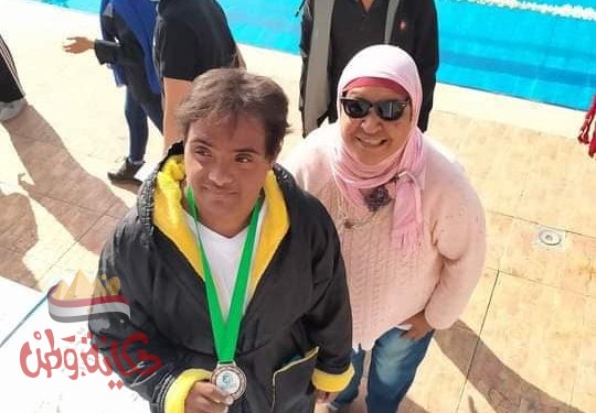 الاتحاد الرياضي المصري للاعاقات الذهنيه وبطوله الجمهورية للسباحة
