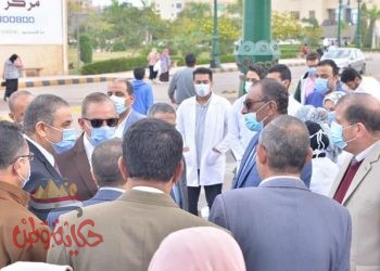 جامعة كفرالشيخ تطلق قافلة طبية متكاملة لقرية السيد البدوي بمركز مطوبس