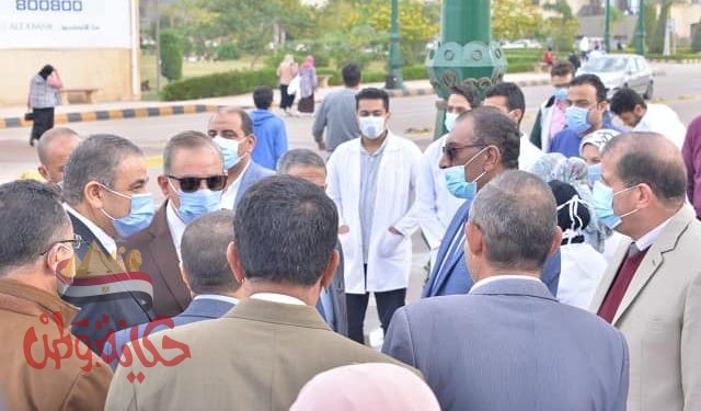 جامعة كفرالشيخ تطلق قافلة طبية متكاملة لقرية السيد البدوي بمركز مطوبس