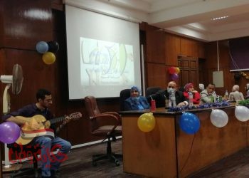 كلية التربية جامعة الفيوم تحتفل باستقبال الطلاب الجدد