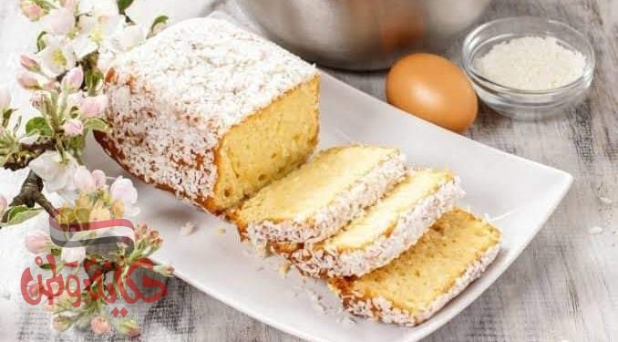 كيك حليب جوز الهند