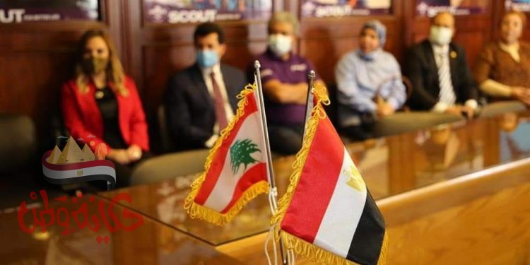 وزيرا الشباب المصرى واللبنانى