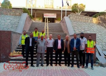 رئيس جامعة أسوان : يفتح قاعة الرسم بكلية الهندسة بالحرم الجامعي في ابوالريش 