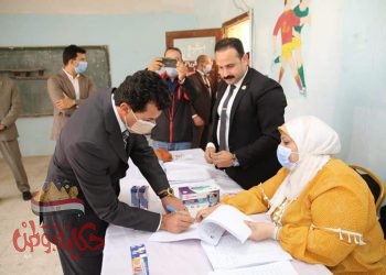 وزير الشباب والرياضة يُدلي بصوته في انتخابات مجلس النواب