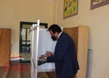 وزير التعليم العالي والبحث العلمي يدلي بصوته في انتخابات مجلس النواب