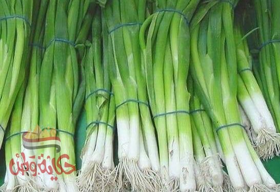 فوائد البصل الاخضر  