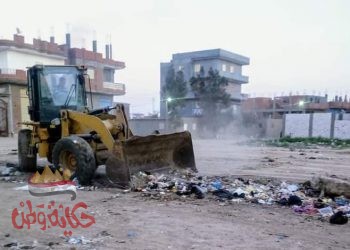 إزالة حالة تعدي في المهد على الأراضى الزراعية بنطاق المدينة على مساحة ١٤٠ م٢ بحوش عيسى 