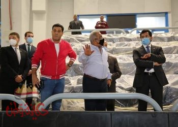 “صبحى”قدرات مصر الإنشائية في عهد فخامة الرئيس تسير وفق إستراتيجية منظمة تشمل كافة الألعاب الرياضية