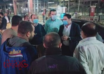 نائب محافظ بني سويف يتفقد الحالة العامة بمدينة الواسطى