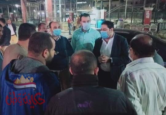 نائب محافظ بني سويف يتفقد الحالة العامة بمدينة الواسطى
