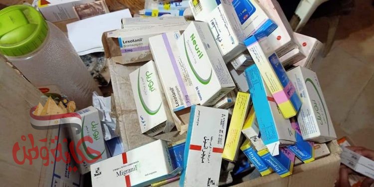 ضبط أدوية مهربة ومجهولة المصدر بصيدليات فى الغربية