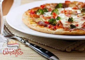 بيتزا البروكلي الصحية السريعة