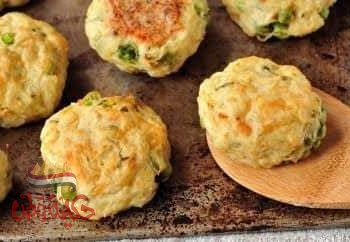 كفتة الدجاج بالشوفان والجبنة الكريمي