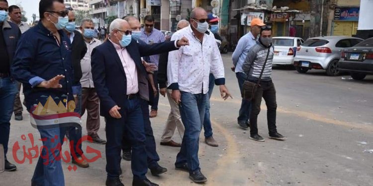 الغضبان : يتفقد اعمال تطوير ورصف عدد من الطرق بحي المناخ