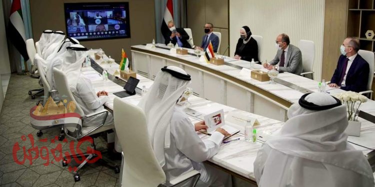 وزيرة التجارة والصناعة ووزير الاقتصاد الاماراتي يترأسان الاجتماع الاول لمجلس الاعمال المصري الاماراتي المشترك