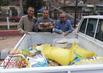 حملات تمونيه مكثفه على الاسواق بالغربيه