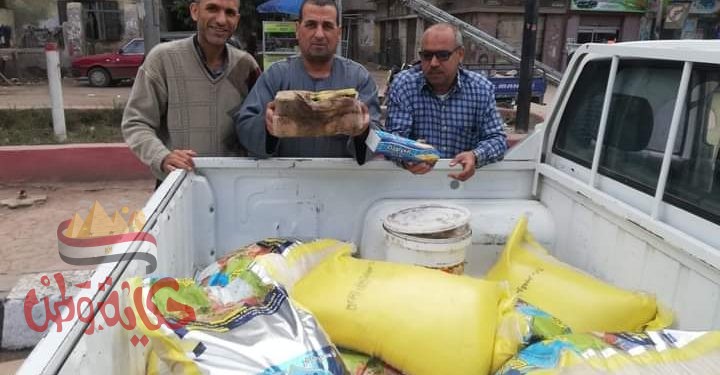 حملات تمونيه مكثفه على الاسواق بالغربيه