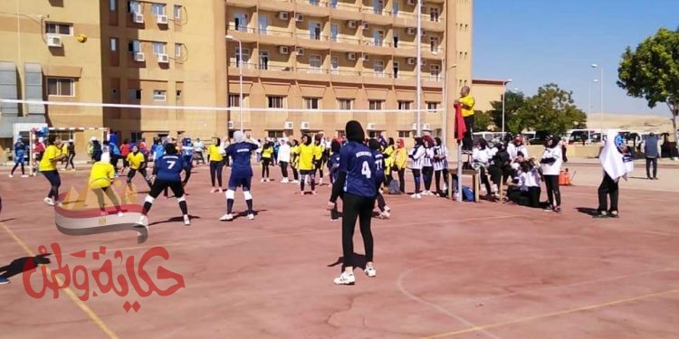 فعاليات أولمبياد الفتاة الجامعية بالاقصر تتواصل لليوم الثانى 