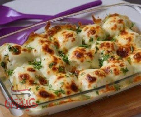 طريقة صينية كرات البطاطس بالدجاج