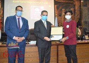 محافظ الغربية في حفل تكريم طلاب برنامج العباقرة