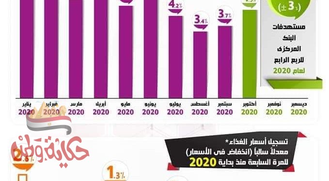 بالإنفوجراف… مصر تتصدر الأسواق الناشئة في احتواء التضخم