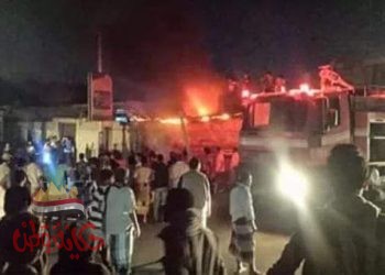 السيطرة على حريق بمستشفي ههيا المركزي بالقرب من قسم حضانات الاطفال