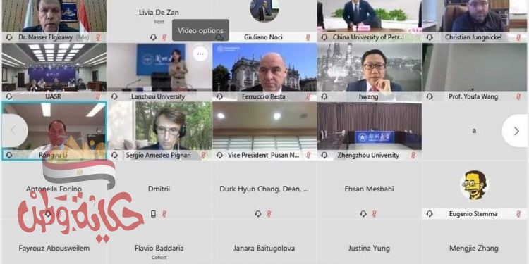 جامعة بنها تشارك بمنتدى رؤساء جامعات تحالف طريق الحرير