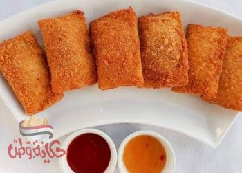 السمبوسك الكدابة خبز توست