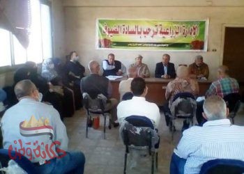 زراعة الشرقية تنفذ ندوه إرشادية عن زراعة محصول بنجر السكر بإدارة أبو كبير الزراعية
