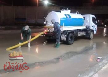 جهود مكثفة لمواجهة موجة الأمطار الغزيرة وكسح مياة الأمطار بدمنهور .