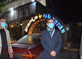 محافظ الغربية يقوم بجولة تفقدية  ليليه على شوارع طنطا