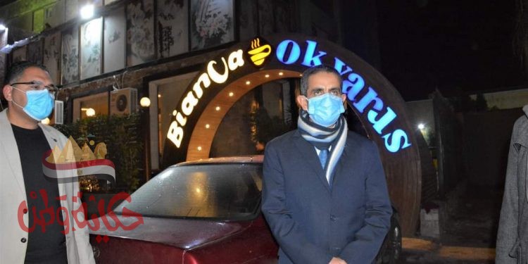 محافظ الغربية يقوم بجولة تفقدية  ليليه على شوارع طنطا