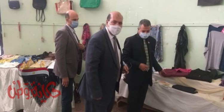 انطلاق المعرض السنوى الخيرى بكلية الاقتصاد المنزلى بحلوان