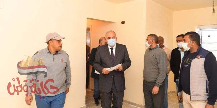 الداودي يتفقد عمارات الإسكان الاجتماعي بمنطقة هو بنجع حمادي