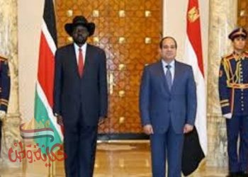 الرئيس السيسى وسلفاكير يعقدا مباحثات ثنائية بالقصر الجمهورى بجنوب السودان
