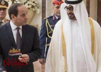 مباحثات مع الرئيس عبدالفتاح السيسي خلال اتصال هاتفي مع الشيخ محمد بن زايد آل نهيان