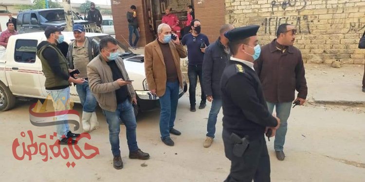 تشميع سنتر للدروس الخصوصية بشارع المحطة وتحرير مخالفة لصاحب العقار بمطروح