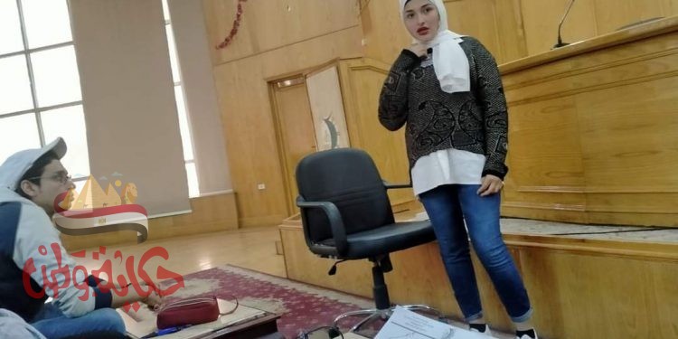 استمرار اختبارات فريق المسرح بجامعة الفيوم