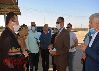 قطار التنمية الزراعية  بمحافظة جنوب سيناء يبحث إنشاءمزرعة متكاملة للإنتاج الحيواني والدواجن