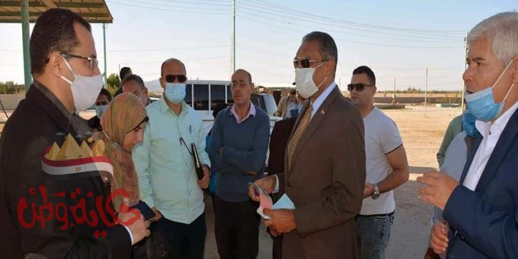 قطار التنمية الزراعية بمحافظة جنوب سيناء يبحث إنشاءمزرعة متكاملة للإنتاج الحيواني والدواجن