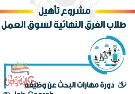 مركز التطوير الوظيفى بجامعة حلوان غدا يفتتح مشروع تأهيل طلاب الفرق النهائية لسوق العمل CAREERY