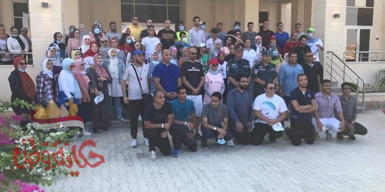 وزارة الشباب والرياضة تنظم زيارة للمشاركين فى معسكر زهرة المخيمات لقاعدة برانيس العسكرية