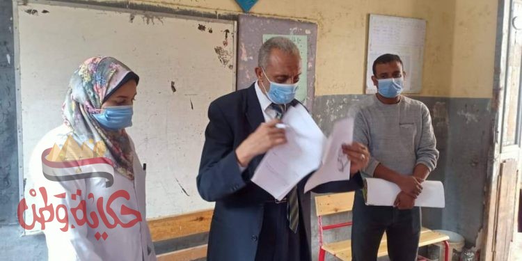وفد وزارة الصحة يتابع فاعليات الحملة القومية للقضاء على الديدان المعوية بالفيوم