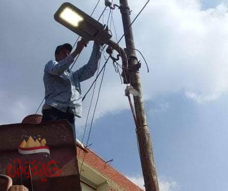 الوحدات المحلية بمحافظة الغربية تستكمل أعمال الإنارة بطنطا والمحلة وسمنود والسنطة