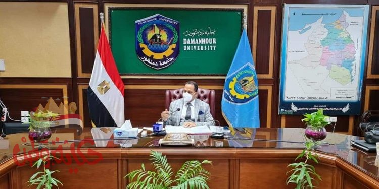 رئيس جامعة دمنهور : الحث الدائم للمواطنين للمشاركة فى العملية الانتخابية