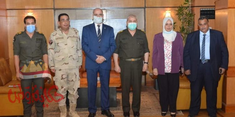 تعاون بين جامعة الفيوم والشركة الوطنية للإنتاج الحيواني