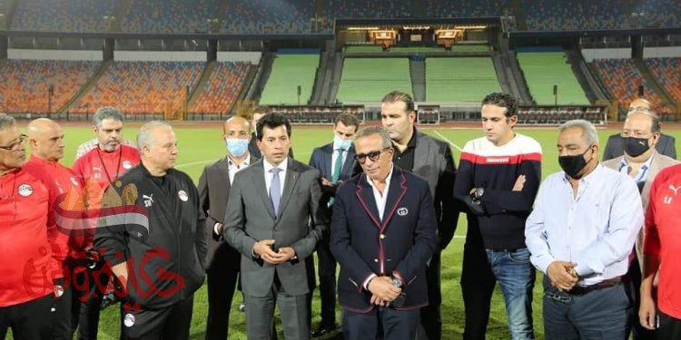 وزير الرياضة يؤازر المنتخب الأوليمبي قبل لقاءاته الودية مع كوريا والبرازيل